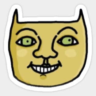 SenorSpoons64 Cat Logo (No Text) Sticker